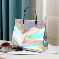 Laser Tote Bag Shopping Bags Party Supplies Packs Portable Gift Bags