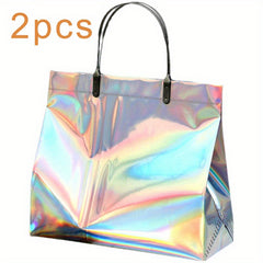 Laser Tote Bag Shopping Bags Party Supplies Packs Portable Gift Bags
