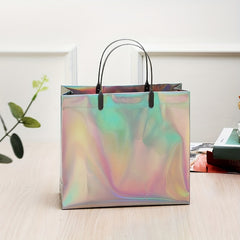 Laser Tote Bag Shopping Bags Party Supplies Packs Portable Gift Bags