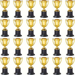 20pcs Plastic Mini Trophies For Party Props Rewards Competitions