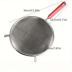 Stainless Steel Soy Milk Filter Net Noodle Colander