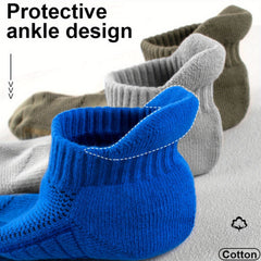 Men's Ankle Socks Breathable Sport Summer Running Basketball Sweat Absorbing