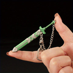 Metal Alloy Sword Model Keychain Keyring Pendant Gift