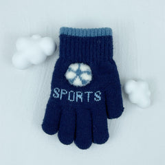 Knitted Fingerless Gloves for Students in Autumn and Winter