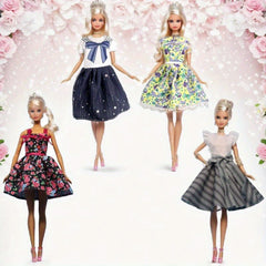 Mini Princess Bjd Doll Dress Doll Clothing Accessories Casual Clothes