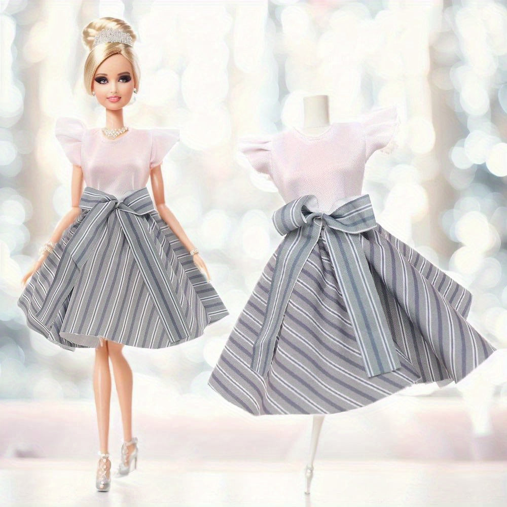 Mini Princess Bjd Doll Dress Doll Clothing Accessories Casual Clothes