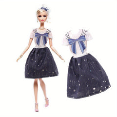 Mini Princess Bjd Doll Dress Doll Clothing Accessories Casual Clothes
