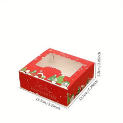 Christmas Candy Box Moon Cake Box Cake Box Packing Boxes DIY Christmas