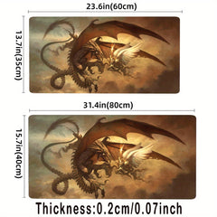 Large Anime Game Mat Desktop Magic Card Game Accessories 2MM
