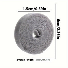 500cm Reusable Fastening Tape Cable Ties Hook and Loop Fastener