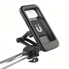 Waterproof Motorcycle Phone Holder 360 Swivel Bike GPS Support