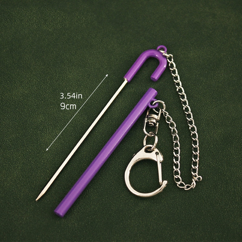 Creative Mini Soul Sword Keychain Alloy Model Key Chain Keyring