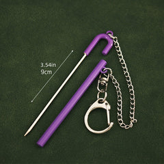 Creative Mini Soul Sword Keychain Alloy Model Key Chain Keyring