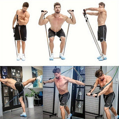 11pcs Training Tension Rope Stretcher Fitness Chest Expander for Women