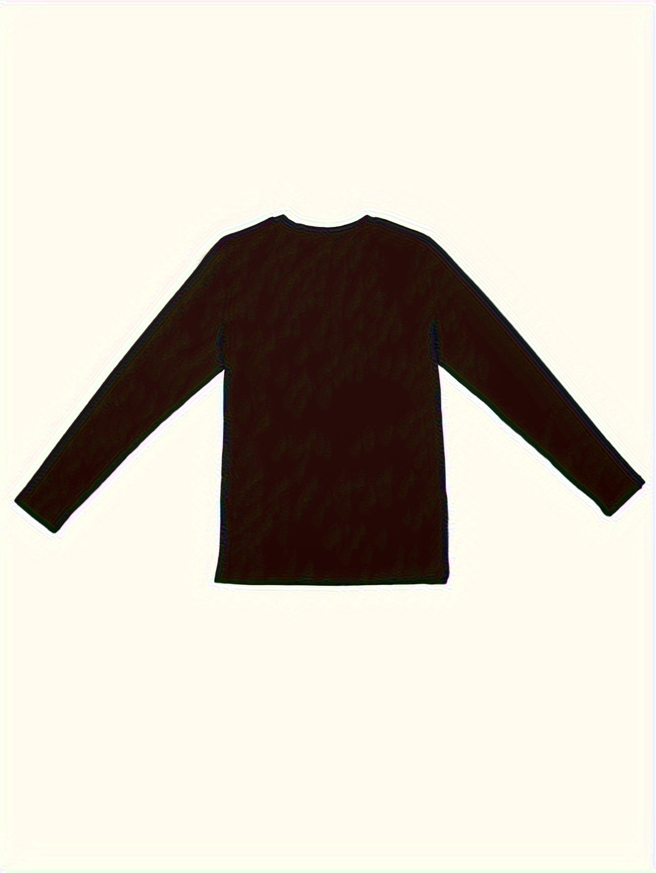 Christmas Tree Print Lounge Top Long Sleeve Crew Neck Women's Sleepwear