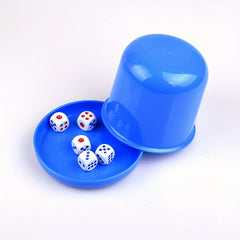 Colorful Plastic Dice Cup for Party Drinking Game
