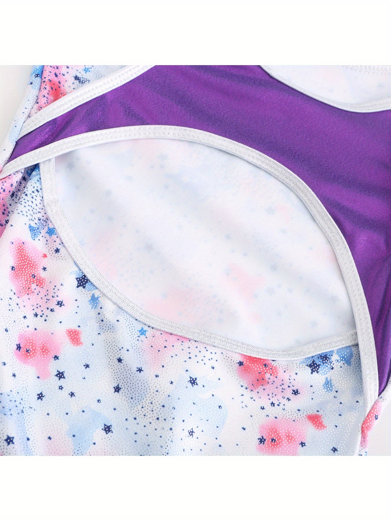 Girls Long Sleeve Ballet Leotard Stretchy Dance Suit