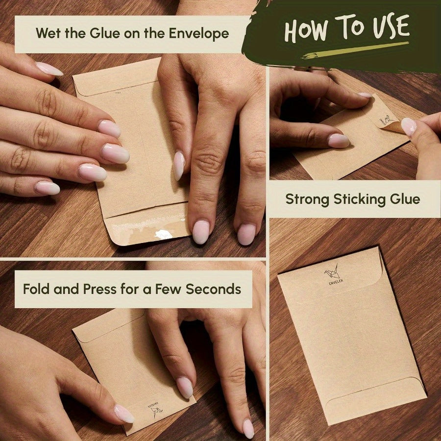 50 Coin Envelopes 2.25x3.5 Inches Seed Storage Envelopes