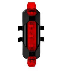 2pcs LED Rear Bike Tail Light USB Rechargeable 4 Modes Safety Bicycle Taillights