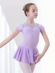 Stretchy & Comfy Ballet Leotard Girls 6 Cotton Dancing Suit Kids
