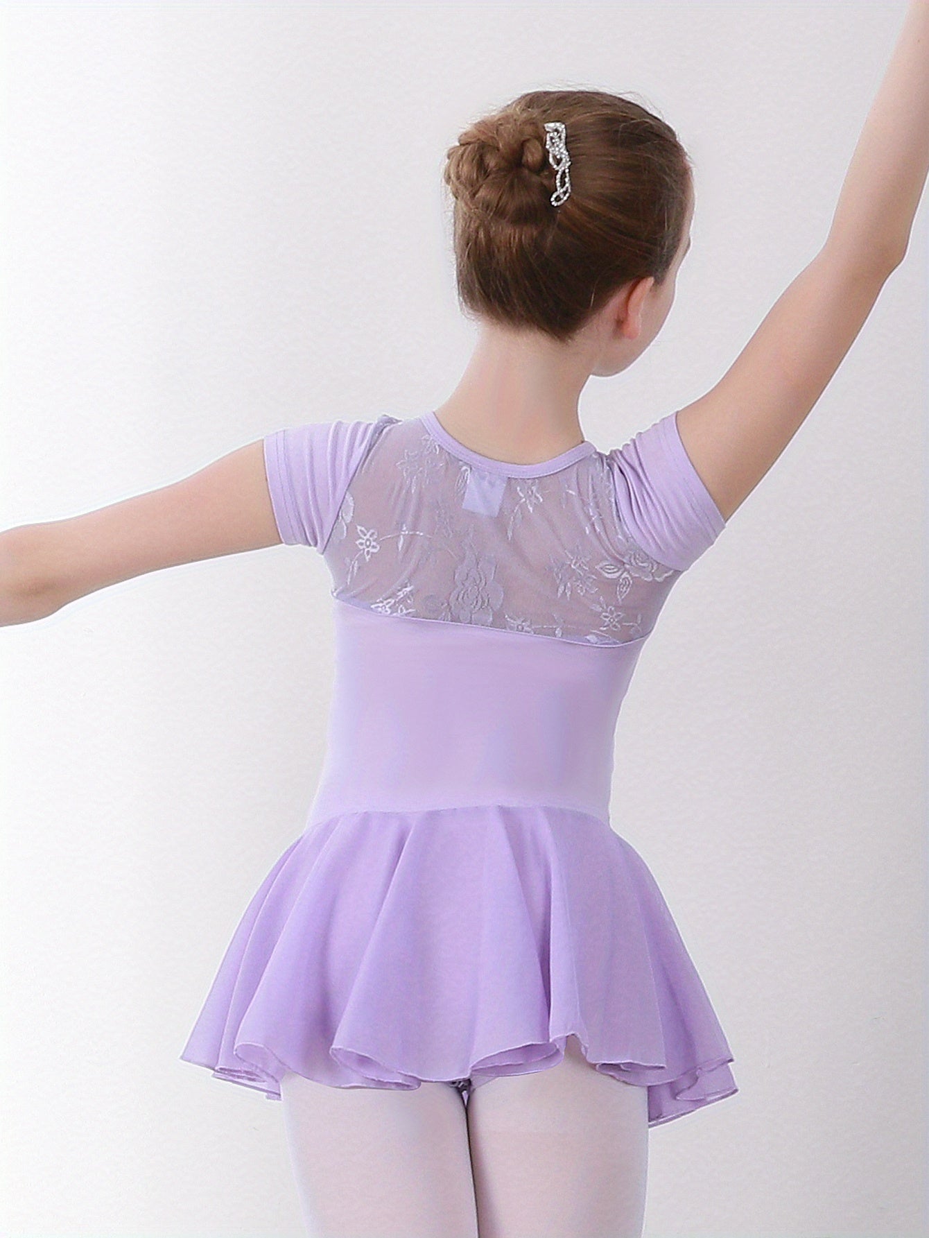 Stretchy & Comfy Ballet Leotard Girls 6 Cotton Dancing Suit Kids