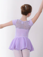 Stretchy & Comfy Ballet Leotard Girls 6 Cotton Dancing Suit Kids