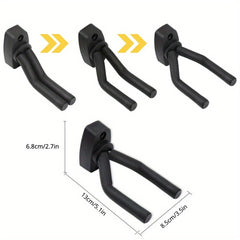 2pcs Wall Mounted Rack Heavy Duty Storage Display Rack
