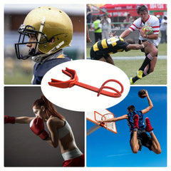 Youth Football Mouth Guard with Strap - Ideal for Various Sports