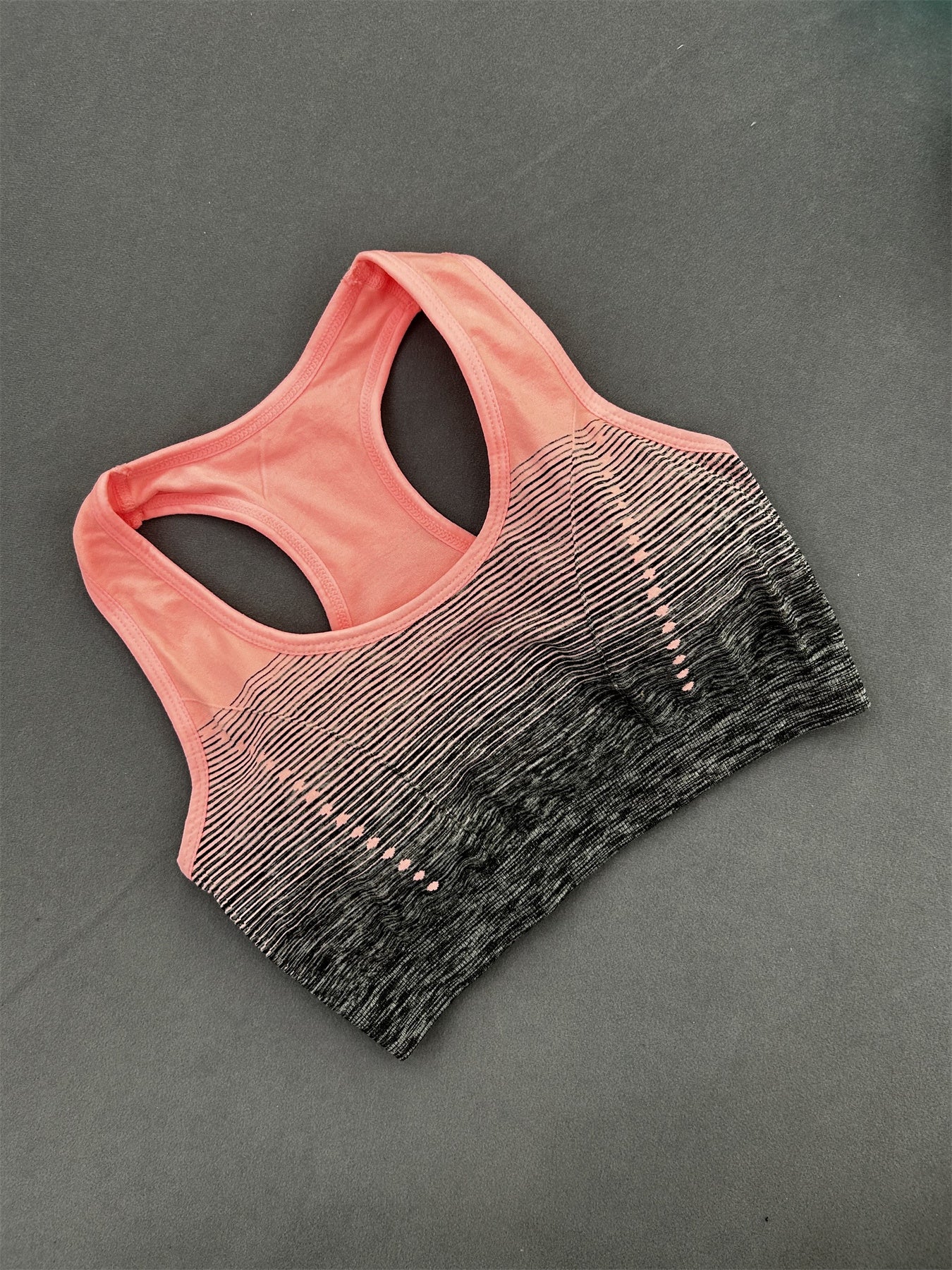 4pcs Racerback Sports Bra Round Neck Running Yoga Top