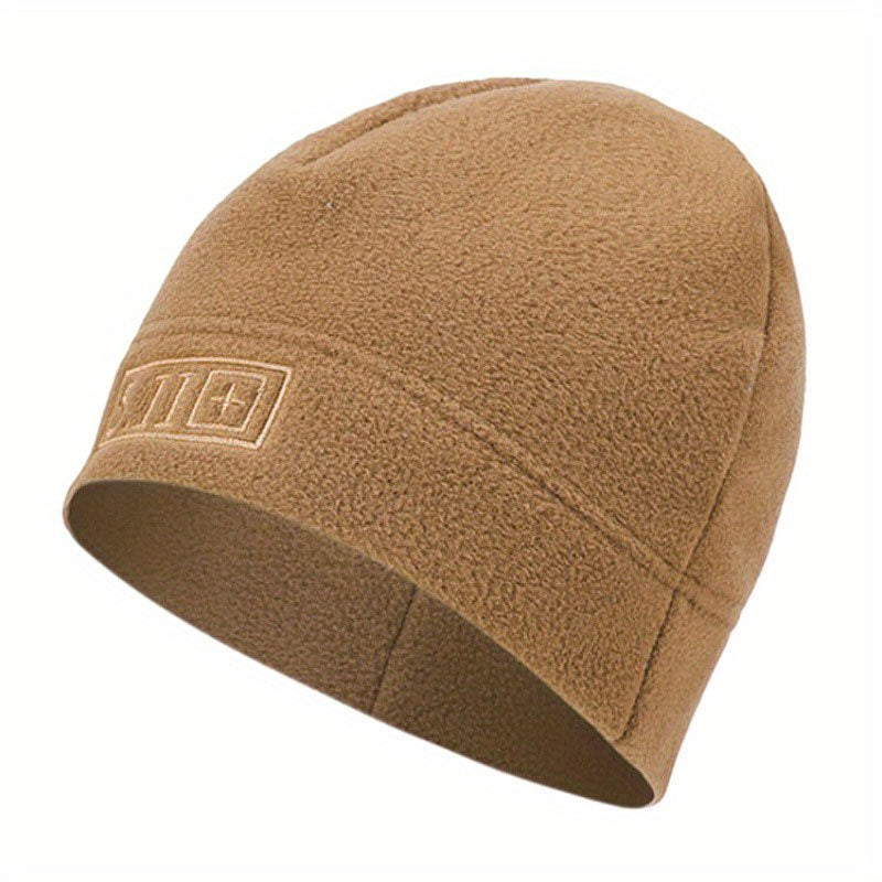 Winter Beanie Hat Fleece Warm Windproof Skiing Hat