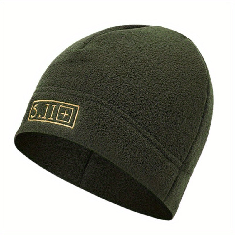 Winter Beanie Hat Fleece Warm Windproof Skiing Hat