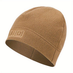 Winter Beanie Hat Fleece Warm Windproof Skiing Hat