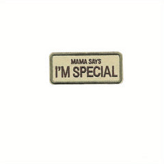 6pcs MAMA SYAS I'M SPECIAL Funny Inspired Patch