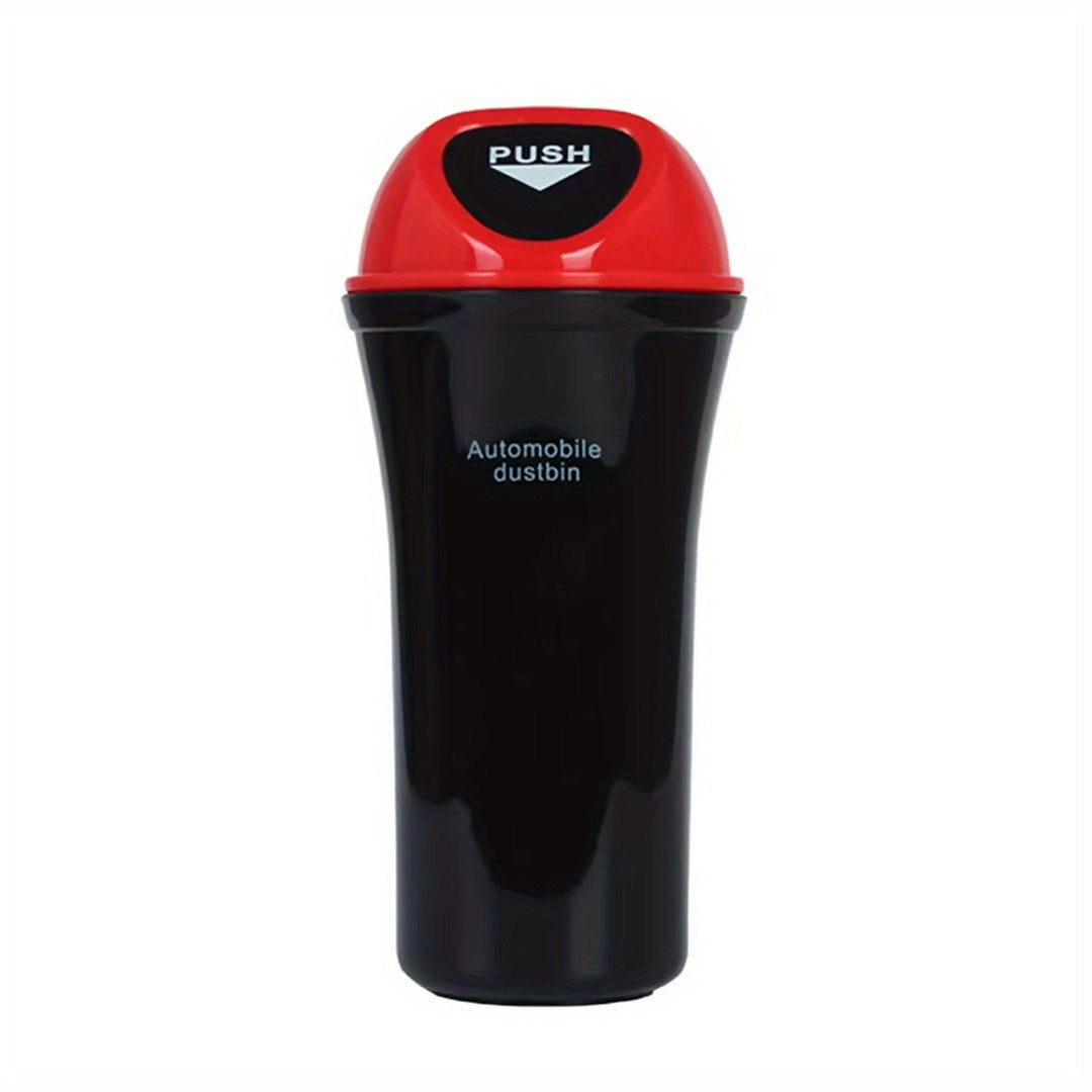 Car Trash Can With Flip Lid Car Garbage Cup