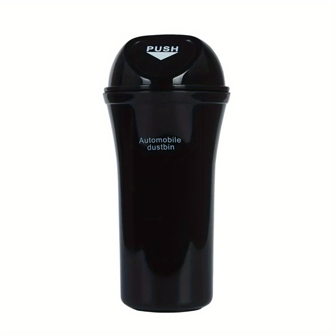 Car Trash Can With Flip Lid Car Garbage Cup