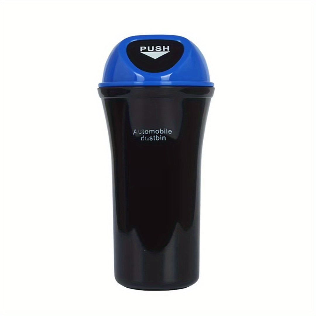 Car Trash Can With Flip Lid Car Garbage Cup