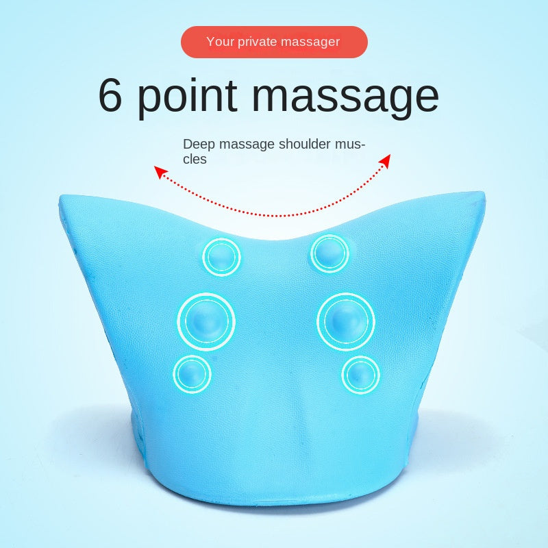 Small Cervical Massage Pillow Acupressure Neck Massager