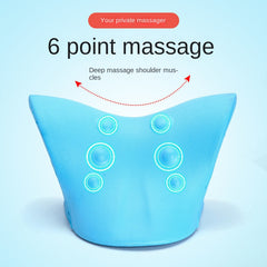 Small Cervical Massage Pillow Acupressure Neck Massager