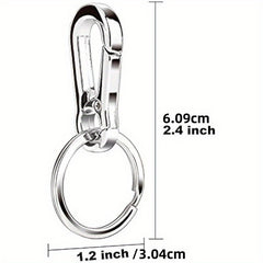 Outdoor Camping Hiking Key Chain Keyring Waist Hanging Keychain