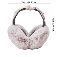 Unisex Plush Ear Warmers Winter Earmuffs Christmas Gift