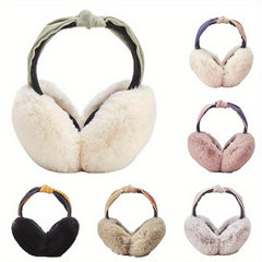 Unisex Plush Ear Warmers Winter Earmuffs Christmas Gift