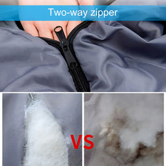 Portable Sleeping Bag for Camping and Fishing, Warm Zero Distance Splicable