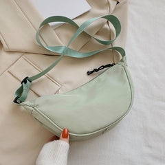 Large Capacity Chest Bag Travel Crossbody Bag Nylon Dumpling Bag