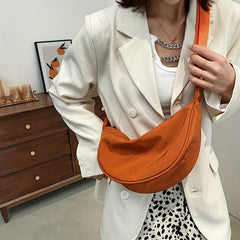 Large Capacity Chest Bag Travel Crossbody Bag Nylon Dumpling Bag