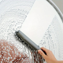 3-in-1 Kitchen Silicone Cleaning Brush & Bathroom Scraper