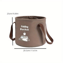 Travel Folding Water Bucket Portable Camping Picnic Fishing Bucket