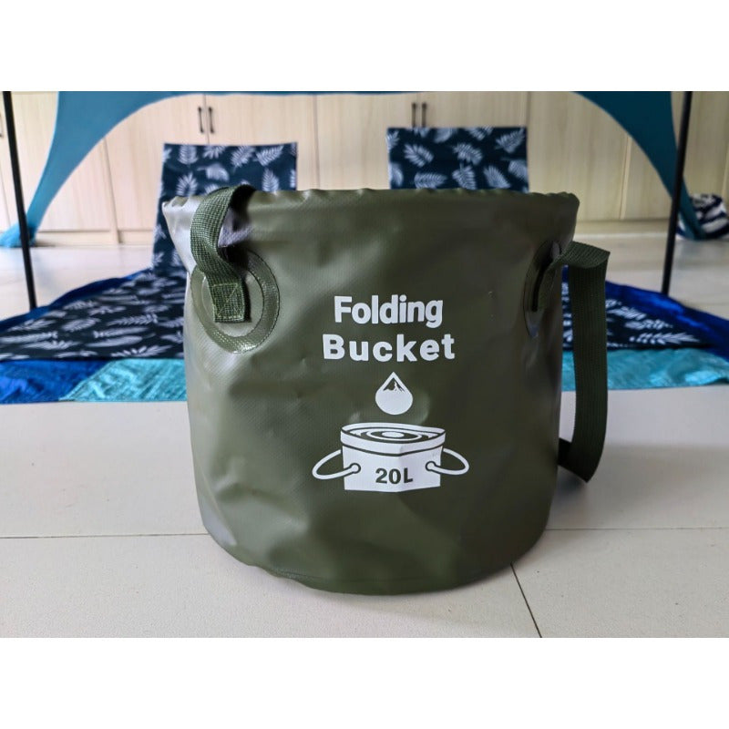 Travel Folding Water Bucket Portable Camping Picnic Fishing Bucket