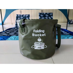 Travel Folding Water Bucket Portable Camping Picnic Fishing Bucket