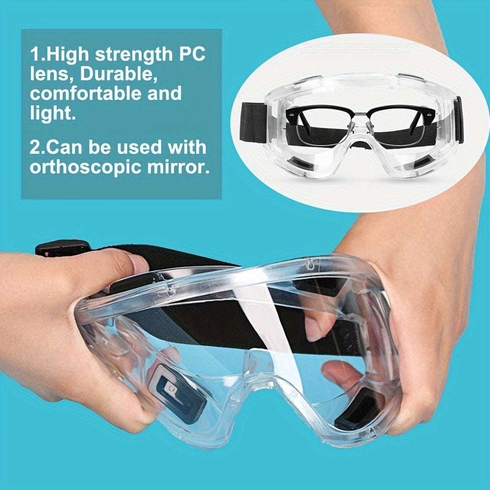 Safety Goggle Anti splash Dust Proof Work Lab Eye Protection Glasses