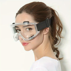 Safety Goggle Anti splash Dust Proof Work Lab Eye Protection Glasses